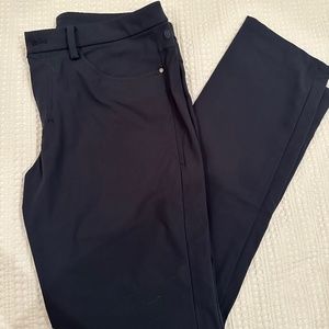 Lulu ABC Pants - Navy - size 32